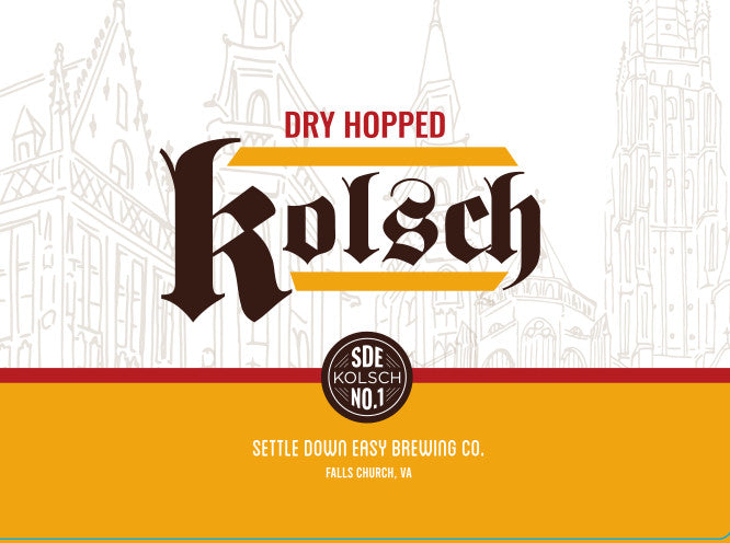 Settle Down Easy Brewing - Kolsch 4pk