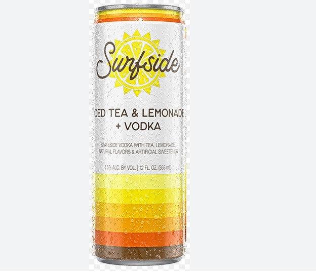 Surfside iced tea + lemonade + vodka 4pk