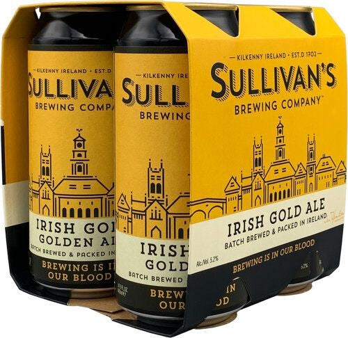 Sullivan's Brewing Irish Gold Golden Ale 4pk