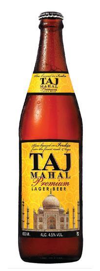 Taj Mahal Lager Single bottle