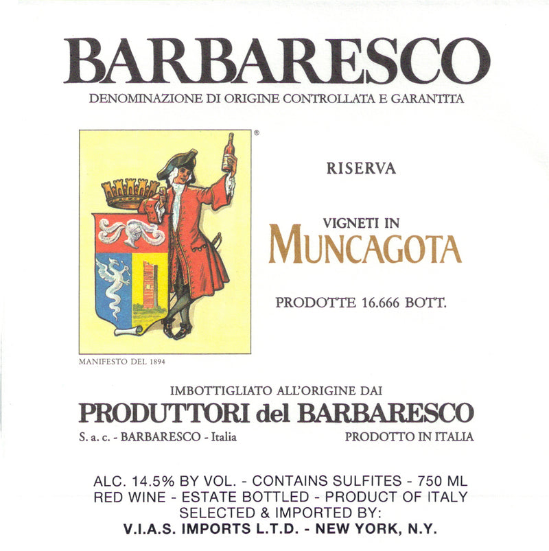 2019 Produttori del Barbaresco - Barbaresco DOCG Riserva Muncagota