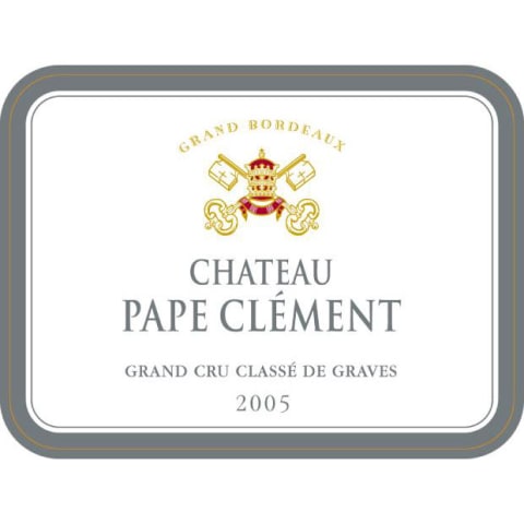 2005 Chateau Pape Clement - Pessac