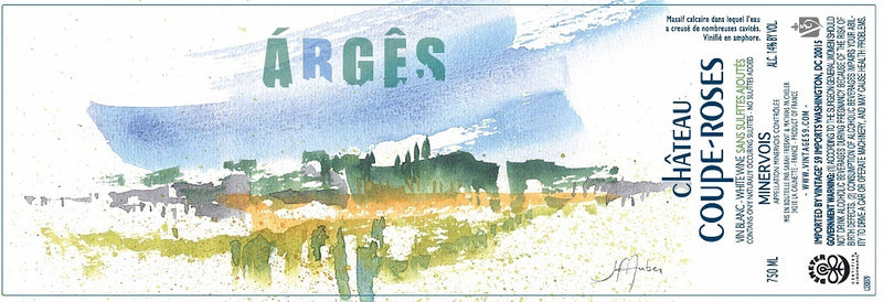 2022 Coupe Roses Minervois Blanc Arges