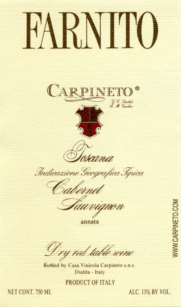 2018 Carpineto - Toscana Rosso IGT Cabernet Farnito