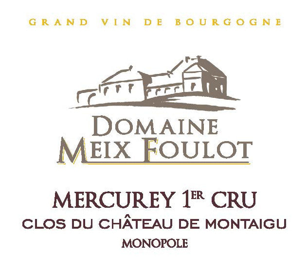 2022 Meix Foulot - Mercurey Clos du Ch. de Montaigu (750ml)