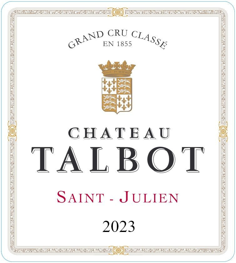 2023 Chateau Talbot - St. Julien (Bordeaux Future ETA 2026)