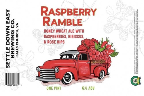 Settle Down Easy Brewing - Raspberry Rambler 4pk