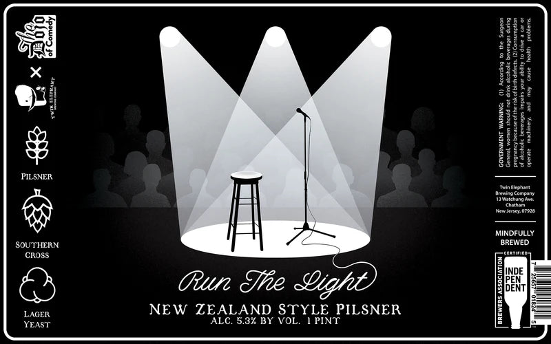 Twin Elephant Brewing - Run The Light Lager 4pk