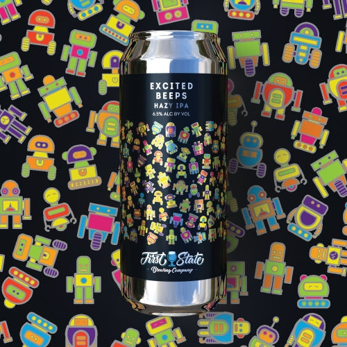 First State Brewing - Excited Beeps Hazy IPA 4pk