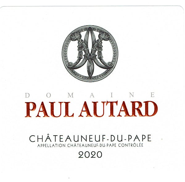 2020 Paul Autard Chateauneuf du Pape
