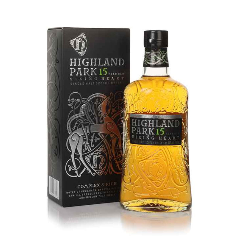 Highland Park 15 yr Viking Heart Single Malt Whiskey 750ml