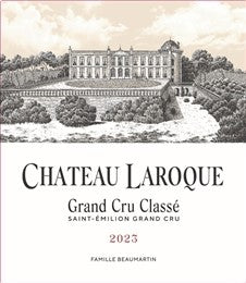 2023 Chateau Laroque - St. Emilion HALF BOTTLE  (Bordeaux Future ETA 2026) (375ml)