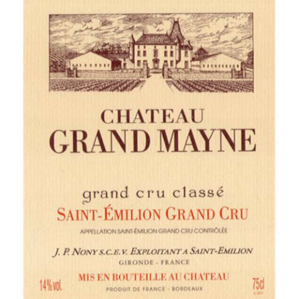 2023 Chateau Grand Mayne - St. Emilion (Bordeaux Future ETA 2026)