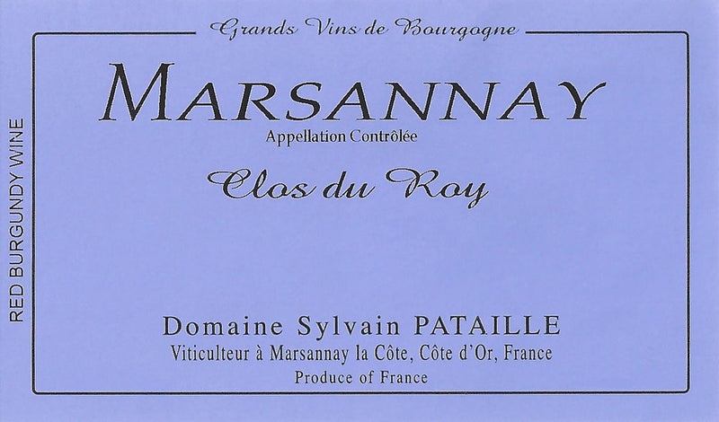 2022 Sylvain Pataille - Marsannay Clos du Roy 750ml