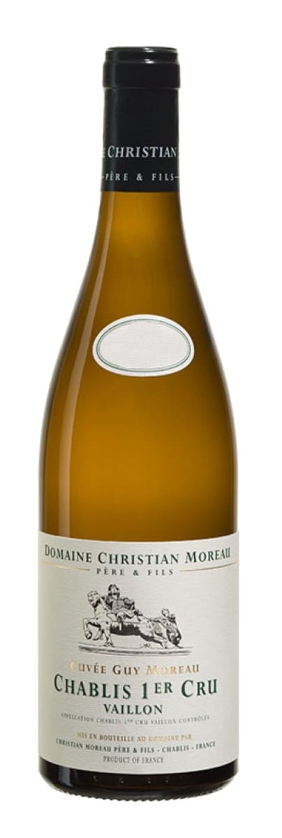 2021 Christian Moreau - Chablis Vaillons Cuvee Guy Moreau 750ml