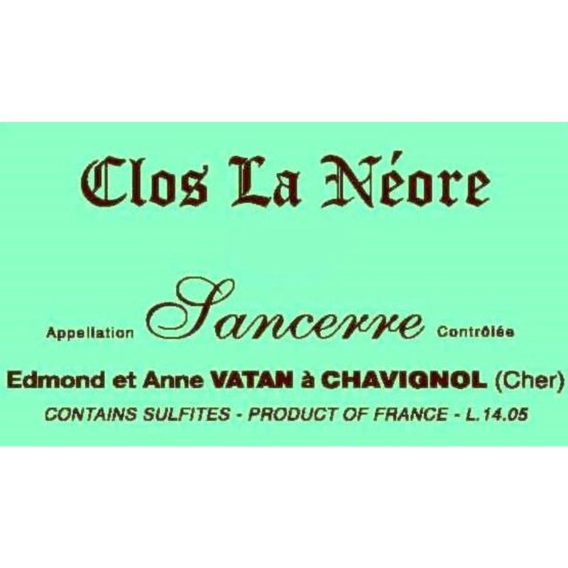 2014 Vatan Sancerre Clos Neore