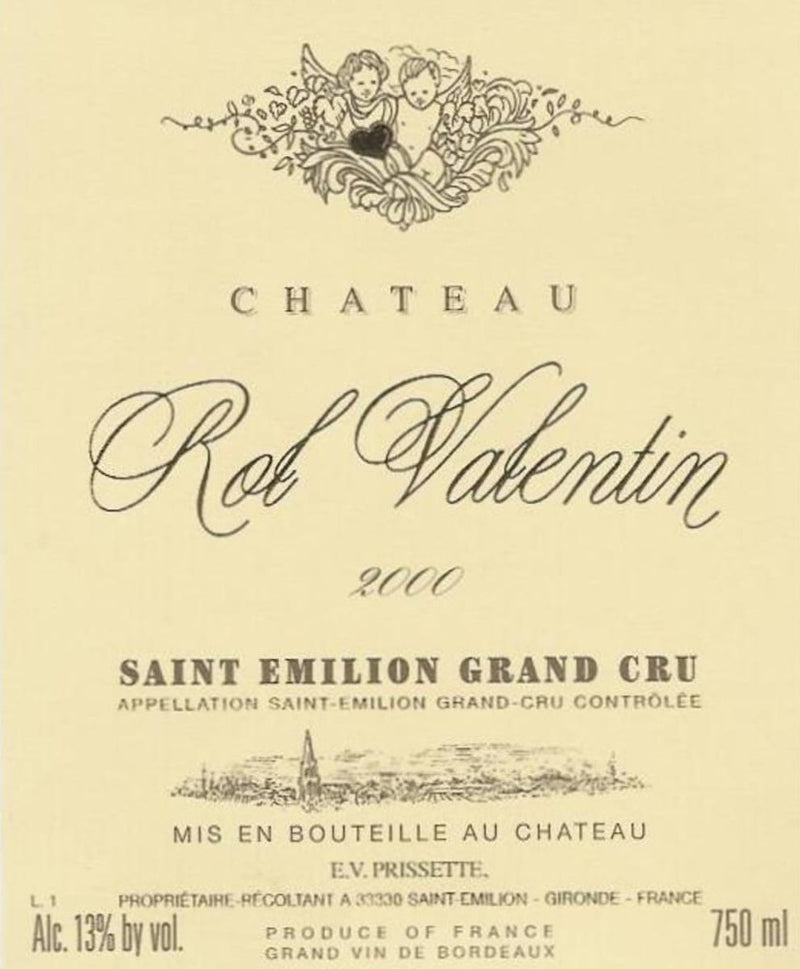 2000 Chateau Rol Valentin St. Emilion