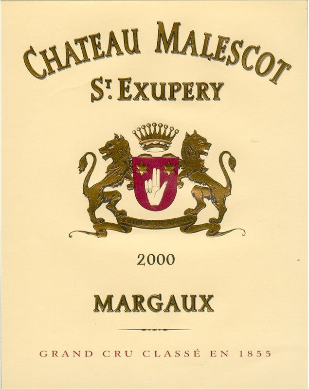 2000 Chateau Malescot St Exupery Margaux  MAGNUM (1.5L)