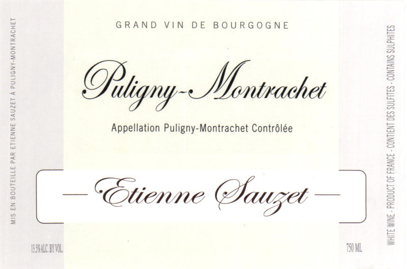 2022 Etienne Sauzet - Puligny Montrachet
