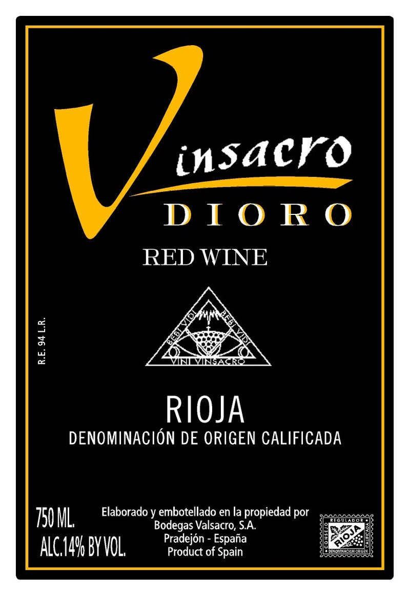 2019 Vinsacro -  Rioja Dioro