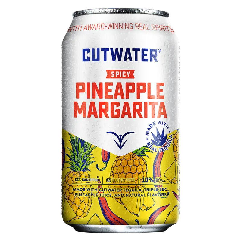 Cutwater - Spicy Pineapple Margarita 4pk