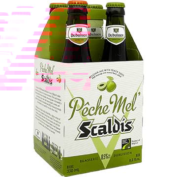 Brasserie Dubuisson Peche Mel Scaldi 4pk bottle