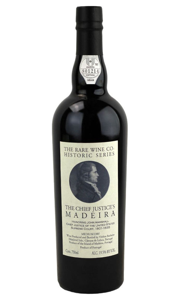NV Rare Wine Co. (Vinhos Barbeito) - Madeira The Chief Justice's Medium Dry