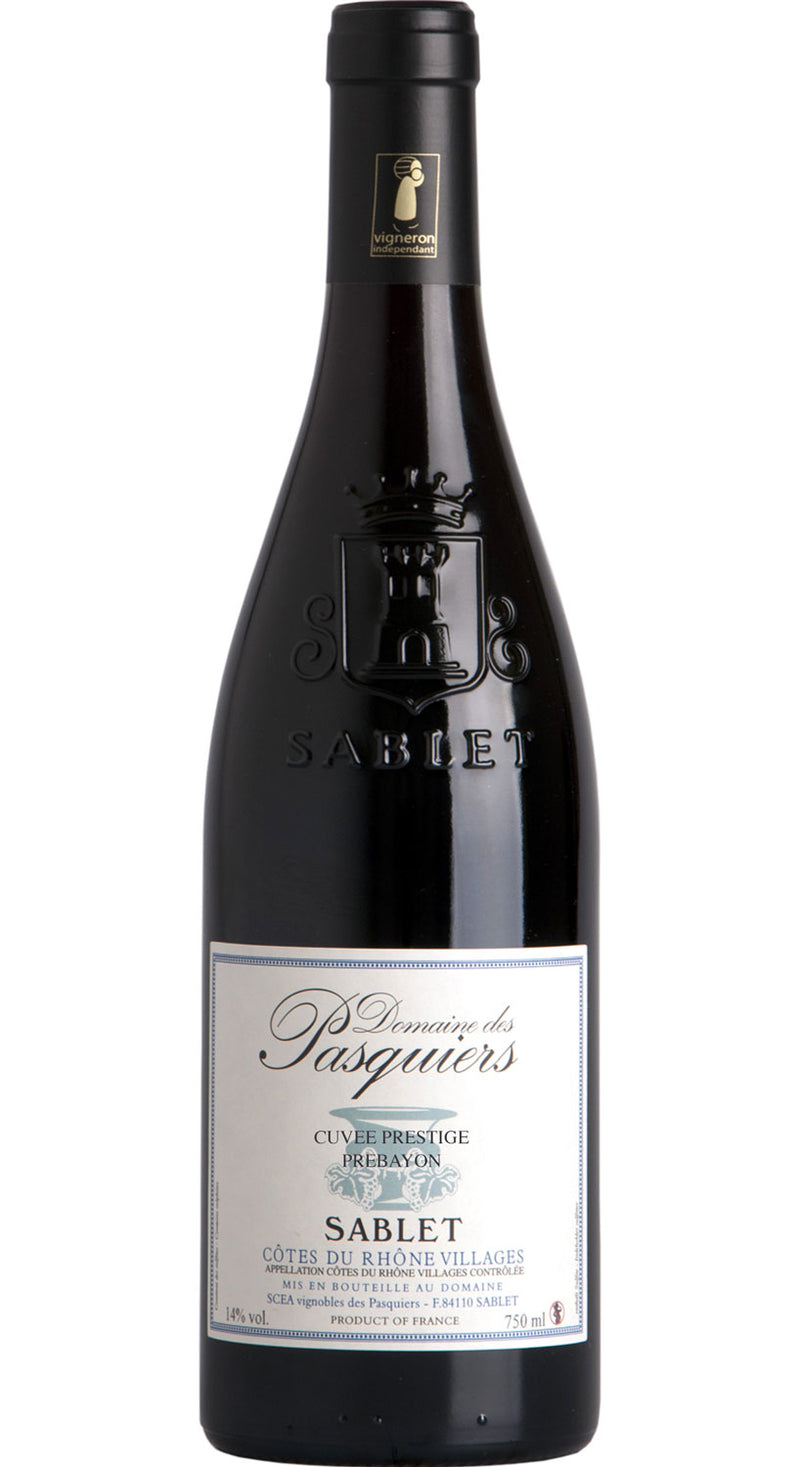 2020 Domaine des Pasquiers - Cotes du Rhone Villages Sablet Cuvee PRESTIGE