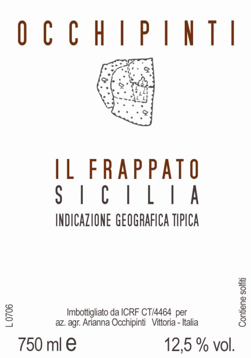 2022 Arianna Occhipinti - Sicilia Rosso DOC Frappato