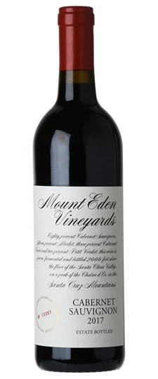 2017 Mt Eden - Cabernet Sauvignon Santa Cruz Mountains Estate