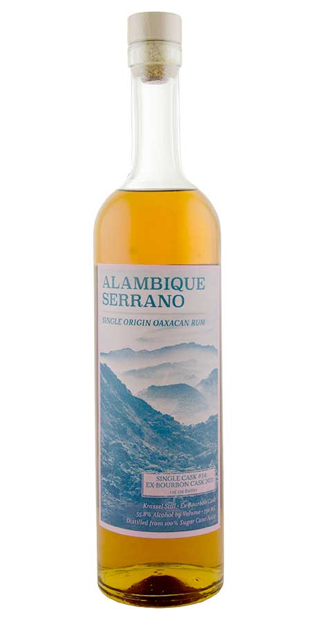 Alambique Serrano Single Cask #14 Ex- Bourbon 2021 Rum 750ml
