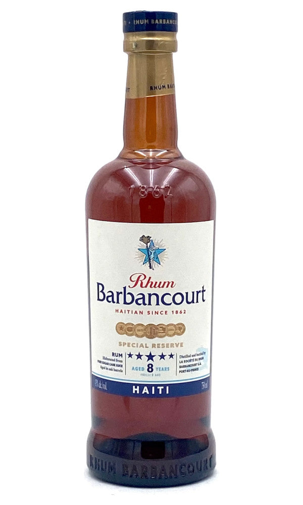 Rhum Barbancourt 5 Star 8 yr Rum 750ml — MacArthur Beverages