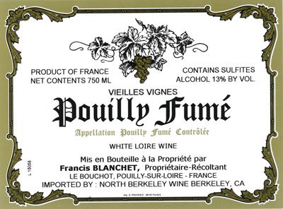 2023 Blanchet, F. - Pouilly Fume V.V.
