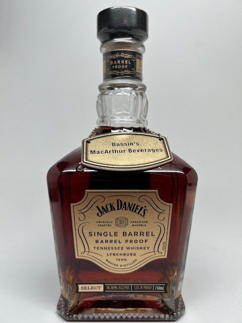 Jack Daniel's Barrel Proof (Store Pick 133.8 proof) Single Barrel Whiskey 750ml