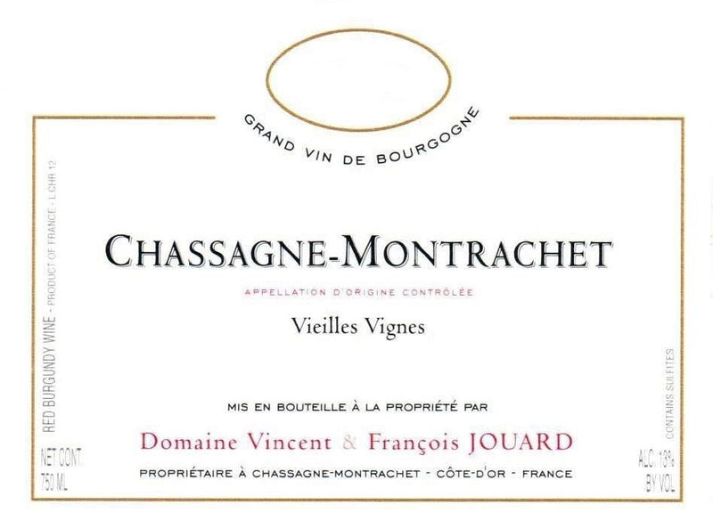 2022 Vincent & Francois Jouard - Chassagne Montrachet Vieilles Vignes
