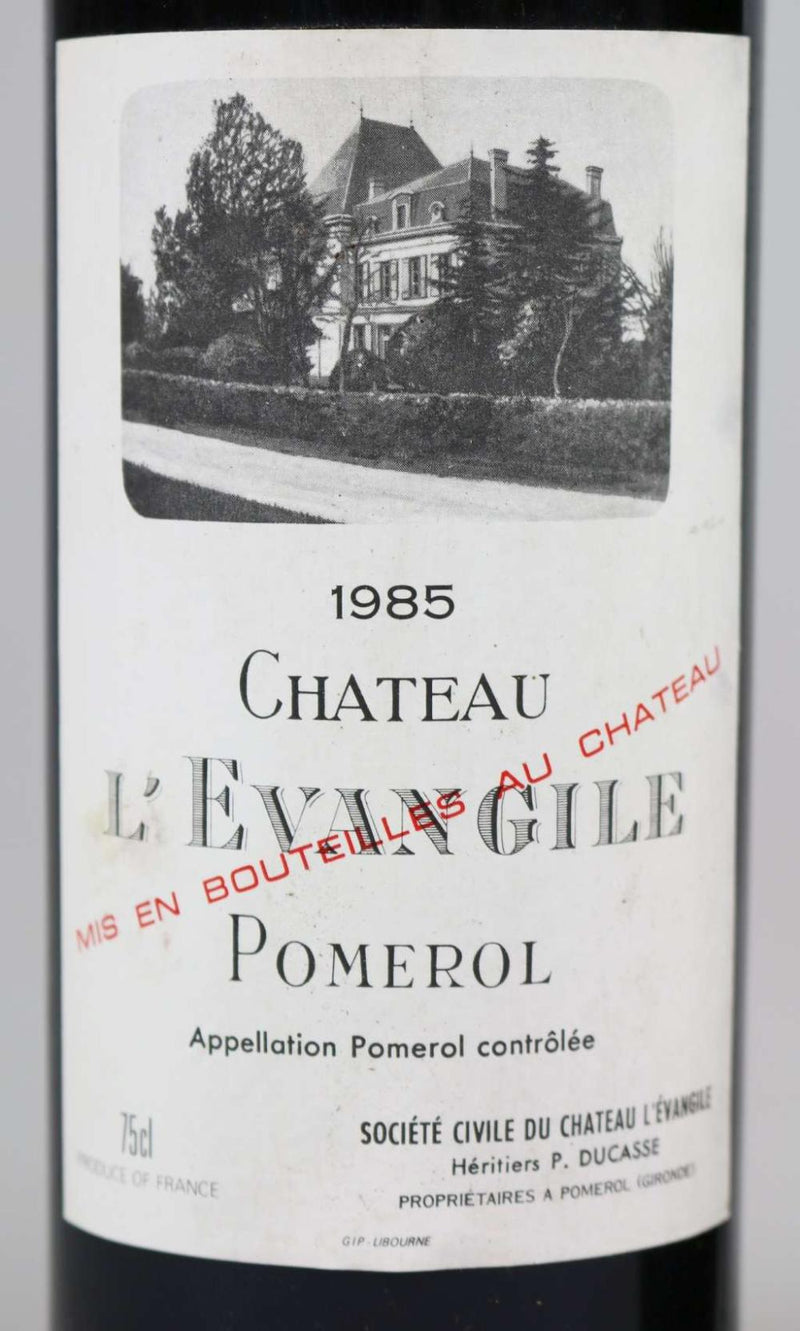 1985 Chateau L'Evangile Pomerol