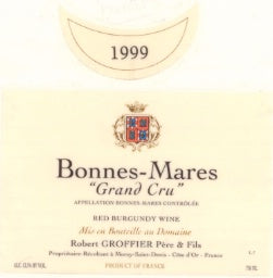1999 Robert Groffier Bonnes Mares