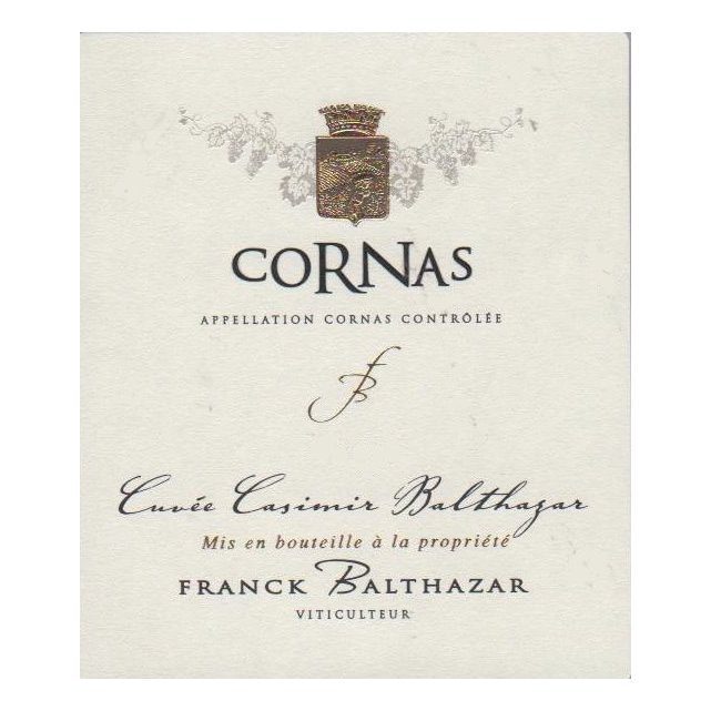2022 Balthazar, Franck - Cornas Cuvee Casmir (750ml)
