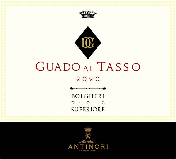 2020 Antinori - Bolgheri Rosso DOC Guado al Tasso Super Tuscan