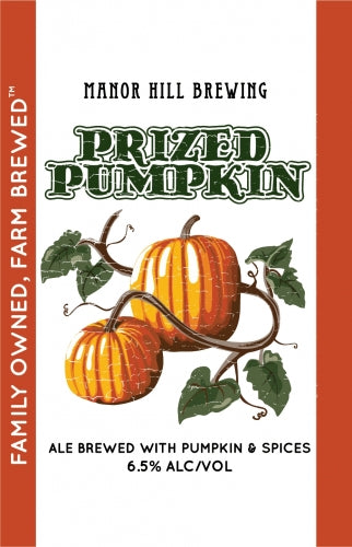 Manor Hill Brewing - Prized Pumpkin Ale 6pk