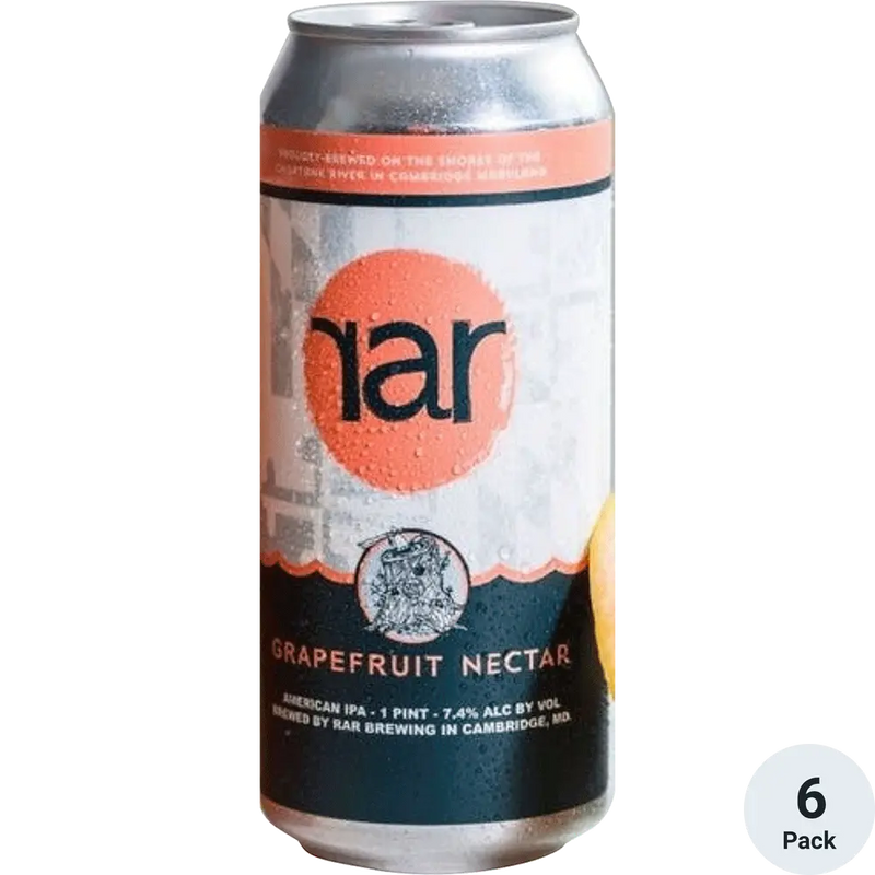 RAR Brewing - Grapefruit Nectar IPA 6pk