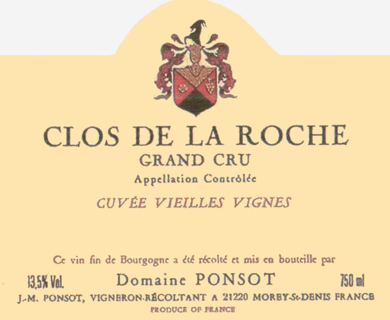 2010 Ponsot - Clos de la Roche V.V.