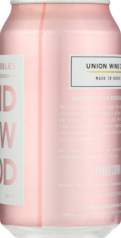 NV Union Wine Company - Pinot Noir Oregon Underwood Rose Bubbles (375ml)