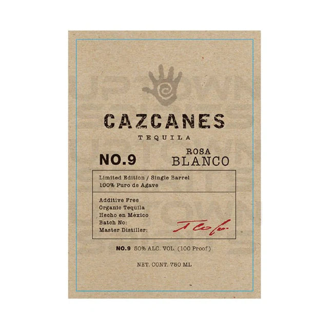 Cazcanes No. 9 Rosa Blanco Tequila 750ml