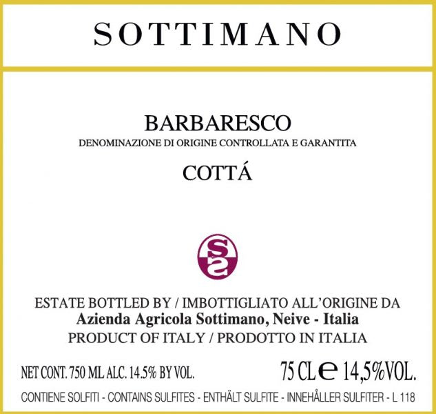 2021 Sottimano - Barbaresco DOCG Cotta