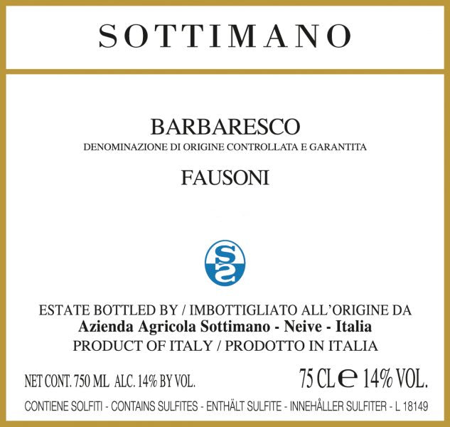 2021 Sottimano - Barbaresco Fausoni