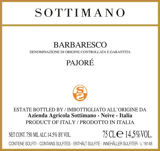 2021 Sottimano - Barbaresco Pajore