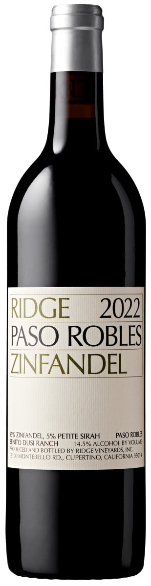 2022 Ridge - Zinfandel Paso Robles