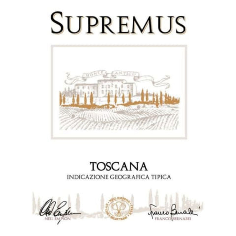 2018 Monte Antico - Toscana Rosso IGT Supremus