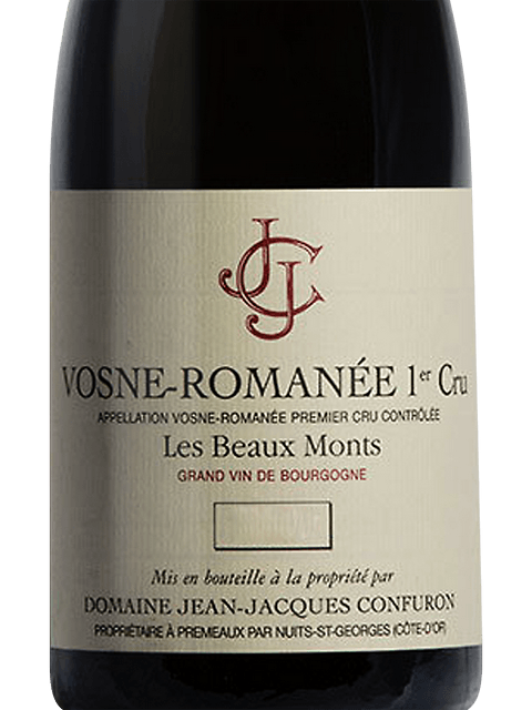 2022 J.J. Confuron Vosne Romanee Beaumonts